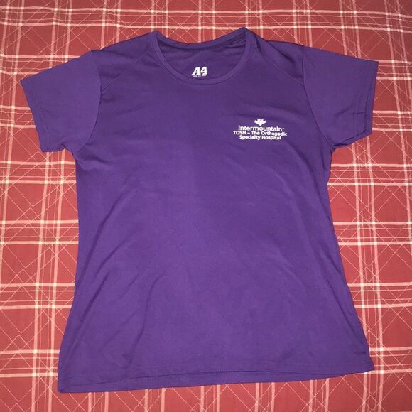 🌻Purple comfy inter mountain tosh athletic tshirt - Picture 1 of 5
